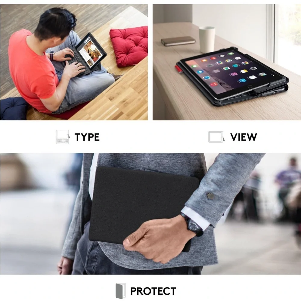 Logitech case with keyboard